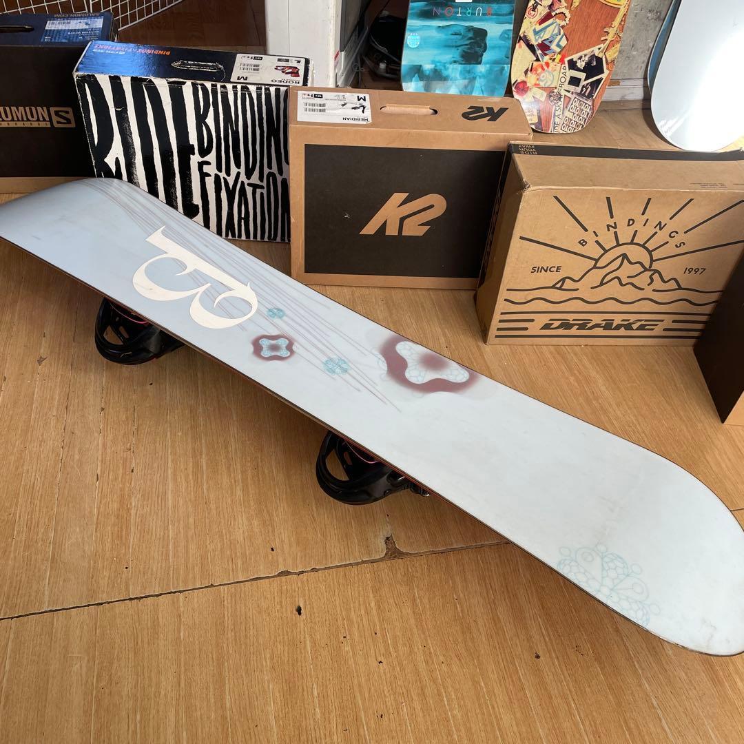 BURTON　バートン　希少130代　ATOMICバイン付　スノーボードセット