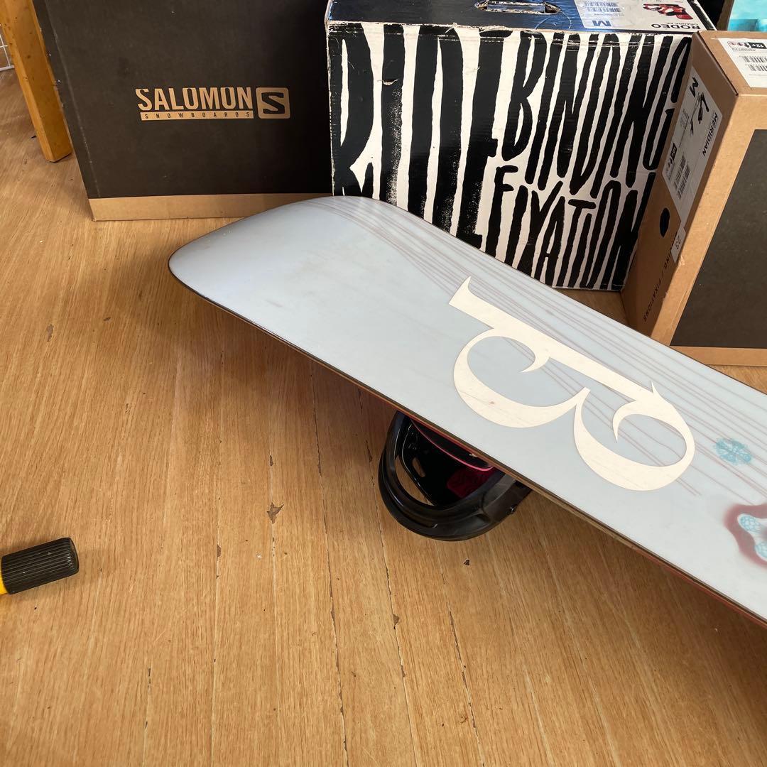 BURTON　バートン　希少130代　ATOMICバイン付　スノーボードセット