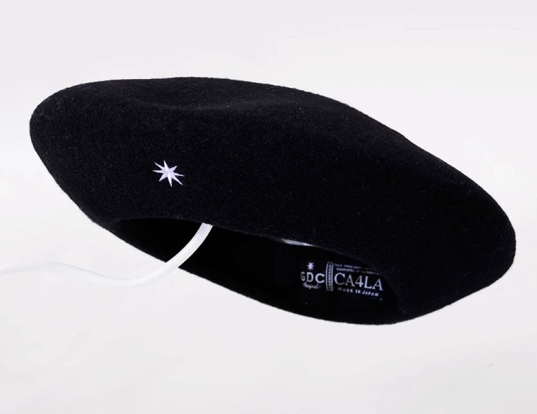 帽子 CA4LA x GDC WOOL BIG BERRET