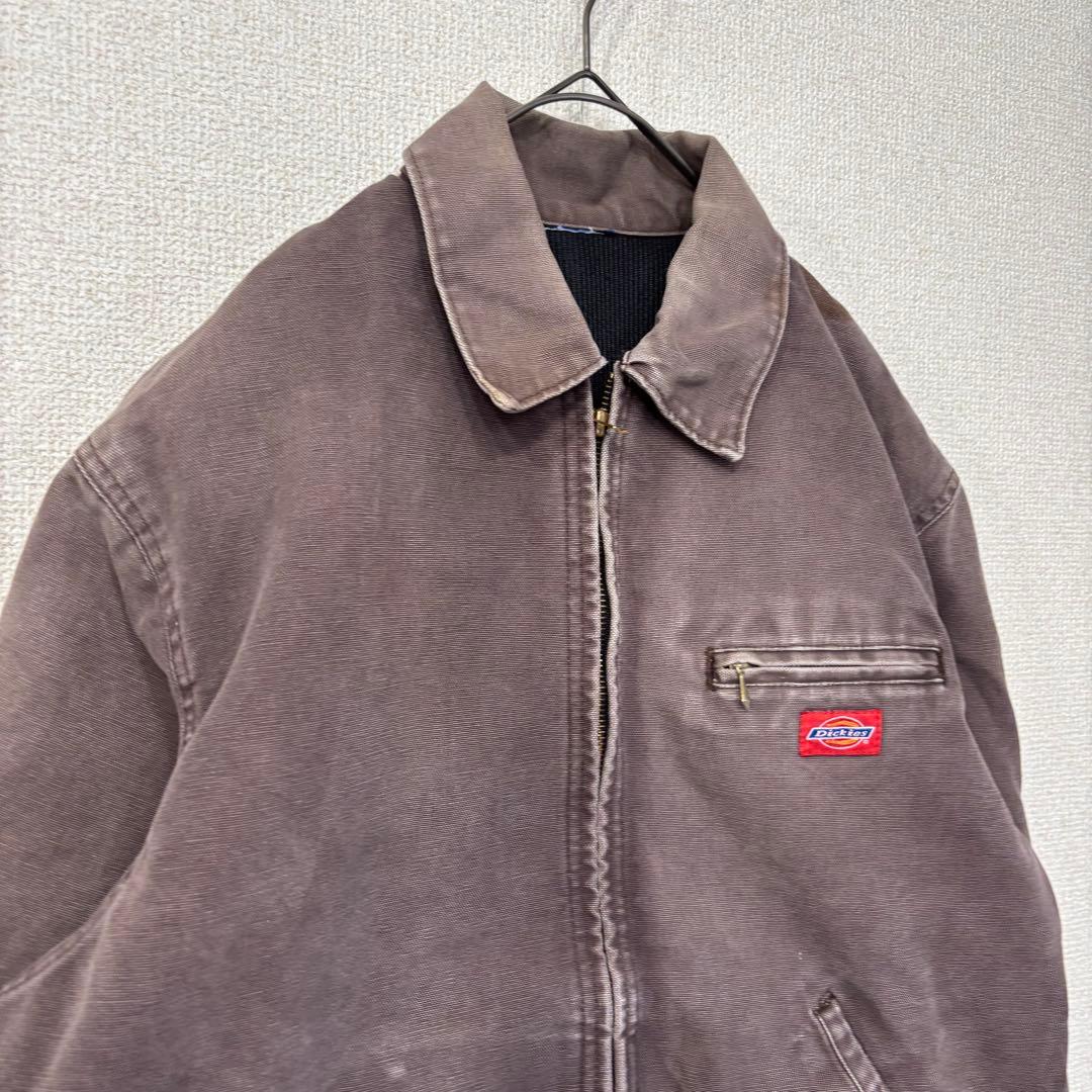 ディッキーズ　ダックジャケット　フェード　アメリカ古着　M相当　3039