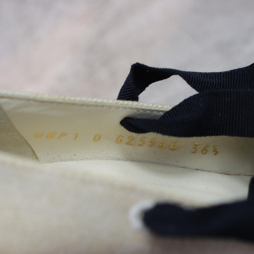 CHANEL シャネル ウェッジソール パンプス ココマーク スタッズ 箱付き