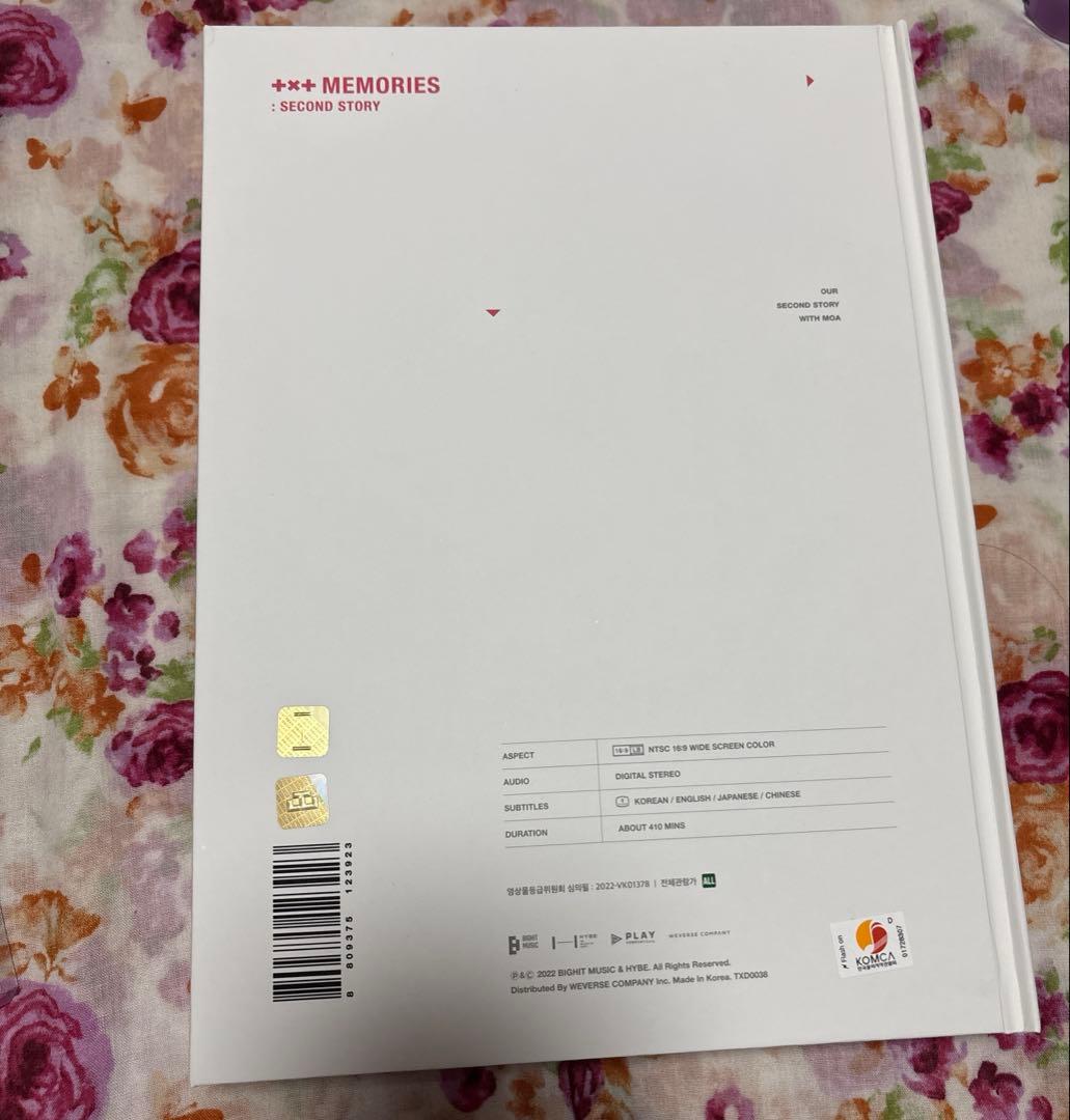 txt memories 新品未再生トゥバ　トレカ　メモリーズ　ヨンジュン