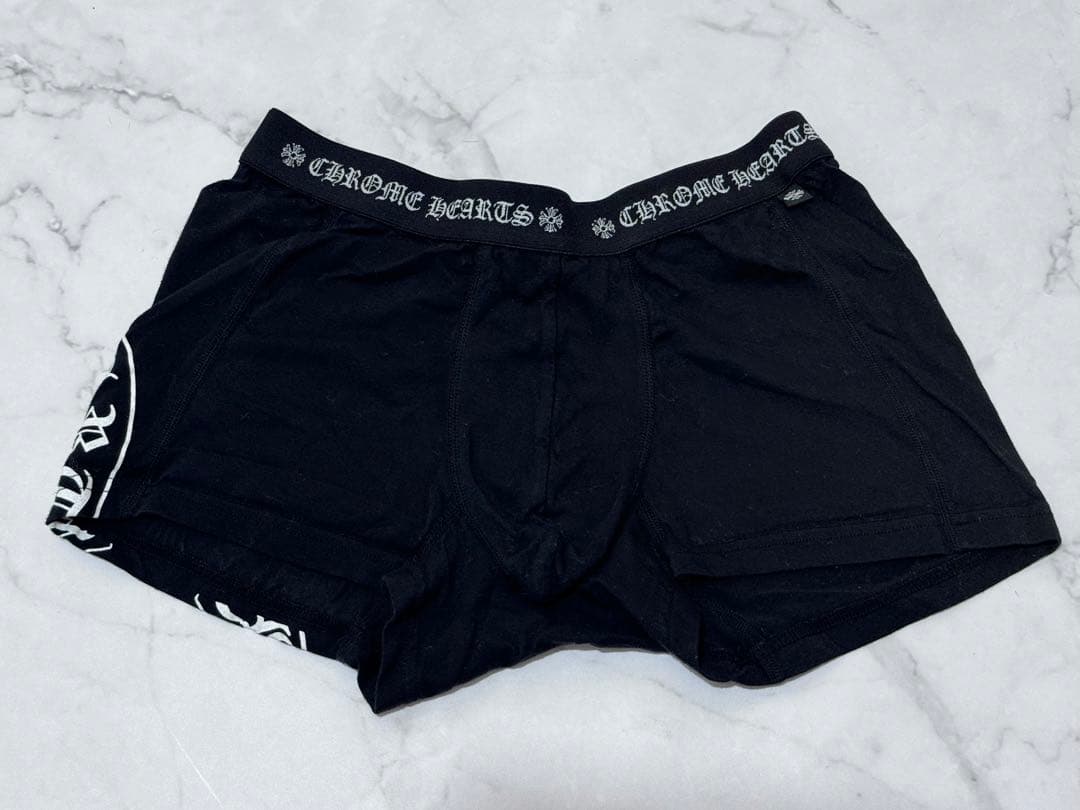 j*k様 【激レア】CHROME HEARTS ボクサーパンツ Lサイズ 黒