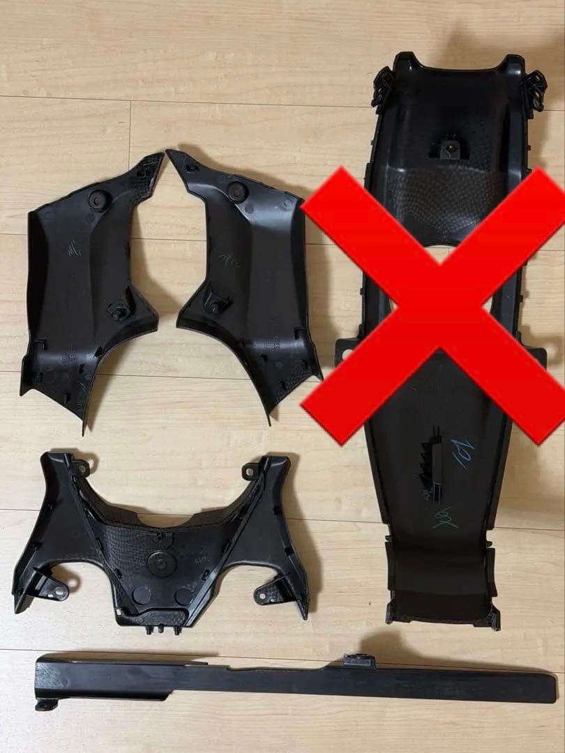 YAMAHA（ヤマハ）YZF-R125 R15 V4 R15M カーボン調カウル