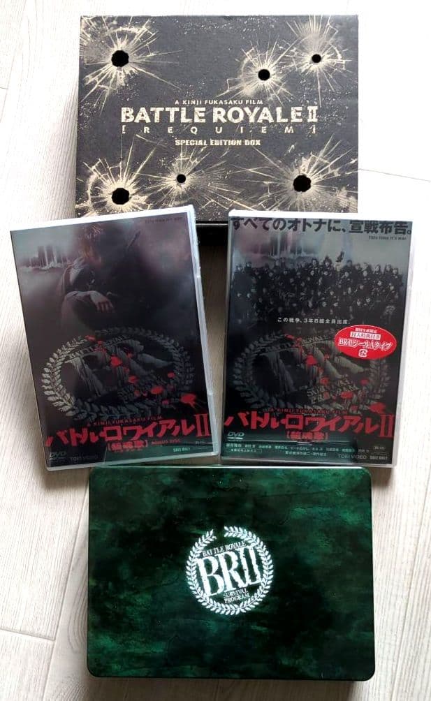 バトル・ロワイアルⅡ＜鎮魂歌＞スペシャルエディション BOX【巾着袋付 非売品】