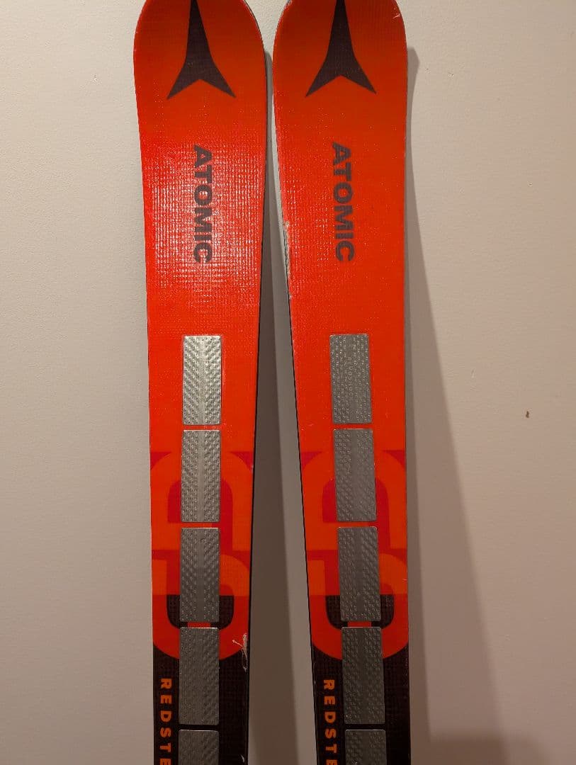 ATOMIC REDSTER スキー 板 オレンジ/グレー