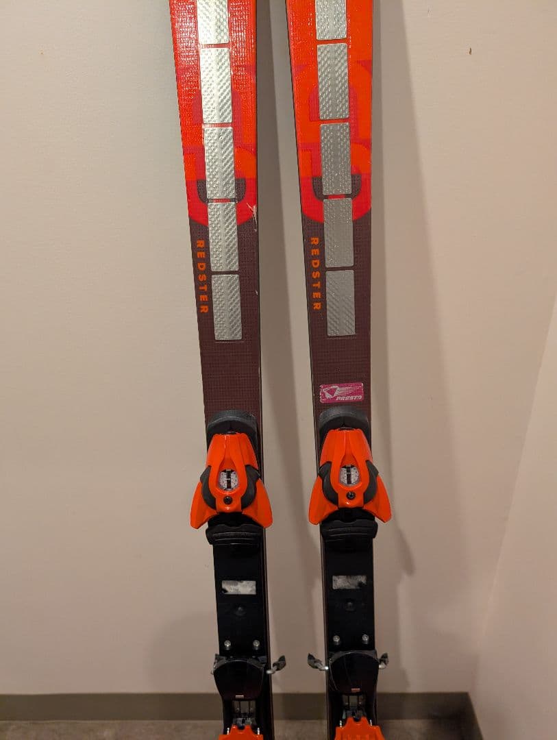 ATOMIC REDSTER スキー 板 オレンジ/グレー