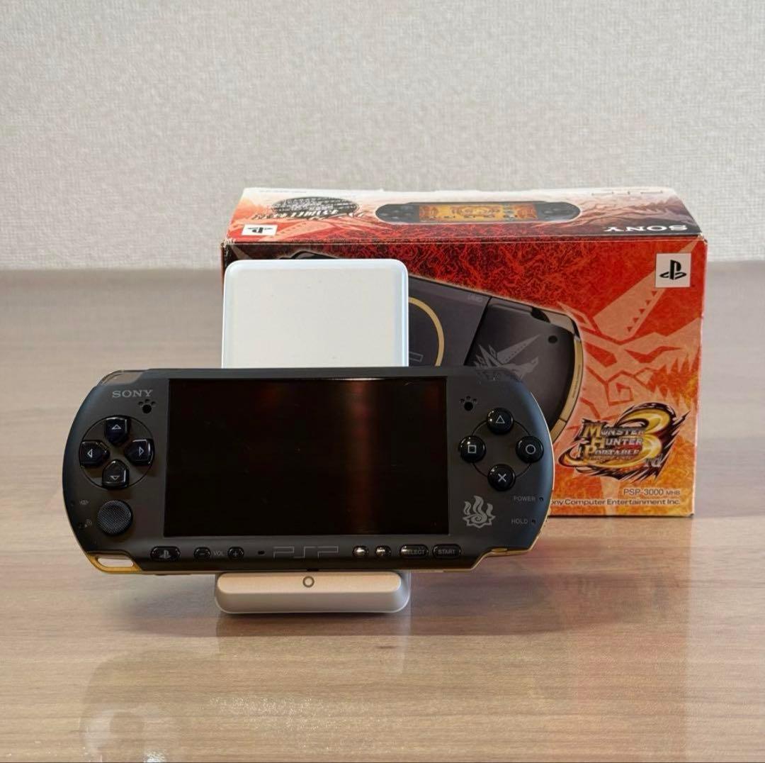 PSP-3000 モンスターハンターモデル 箱付き