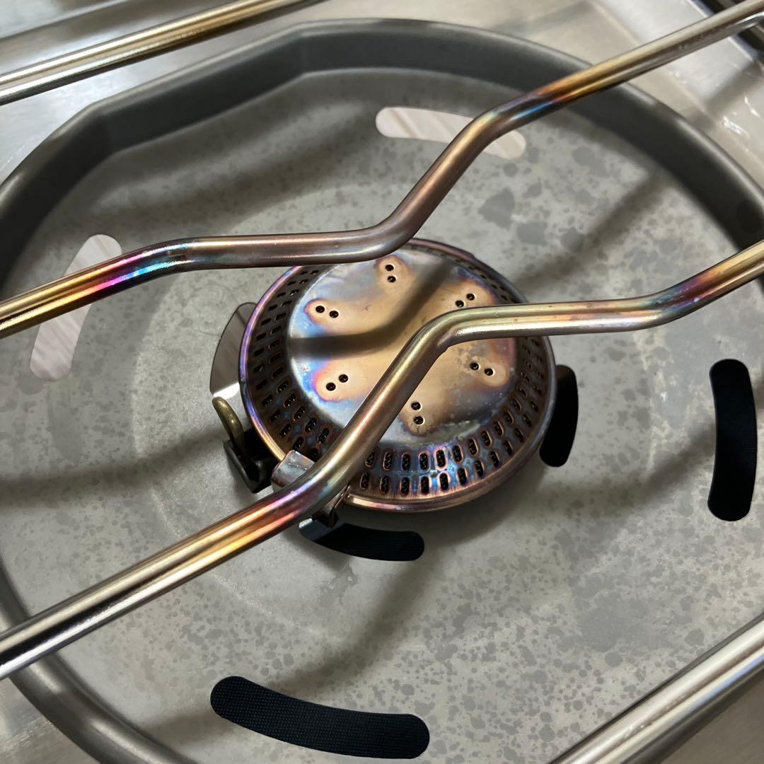 スノーピーク　PEAK フラットバーナー　使用1回　CB缶でも