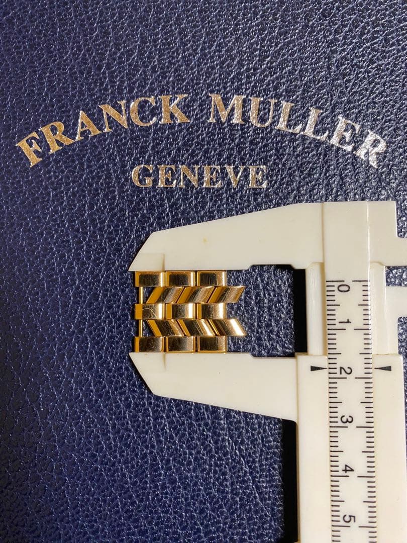 18mm PG フランクミュラー　ベルト　ピンクゴールド ブレス　純正1 駒