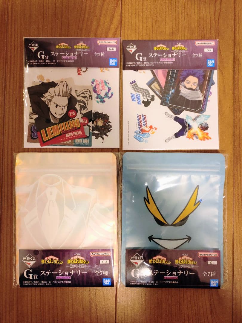 一番くじ 僕のヒーローアカデミア B賞 爆豪勝己 ＋下位賞　8点まとめ売り