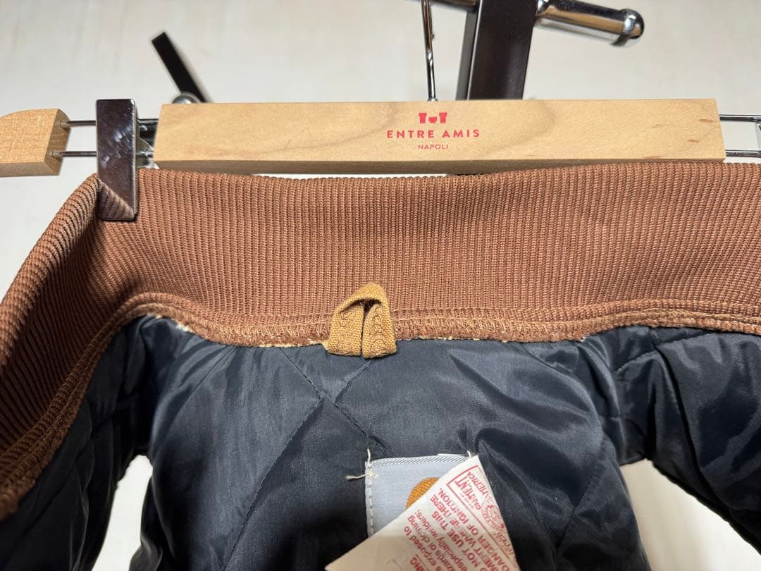 80s USA製 Carhartt ブラウン ダウンベスト Lサイズ 星タグ