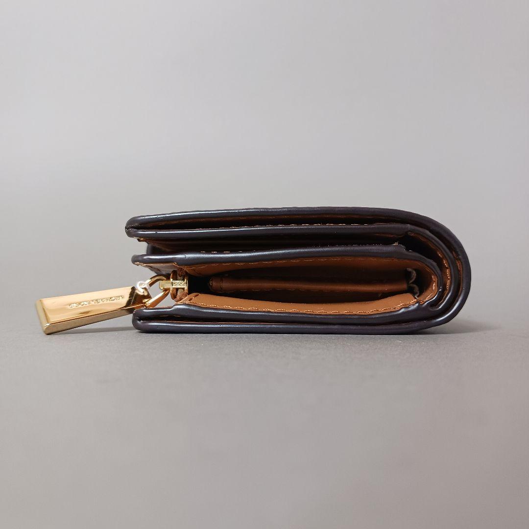 632/未使用/MICHAEL KORS マイケルコース/二つ折り財布/ブラウン