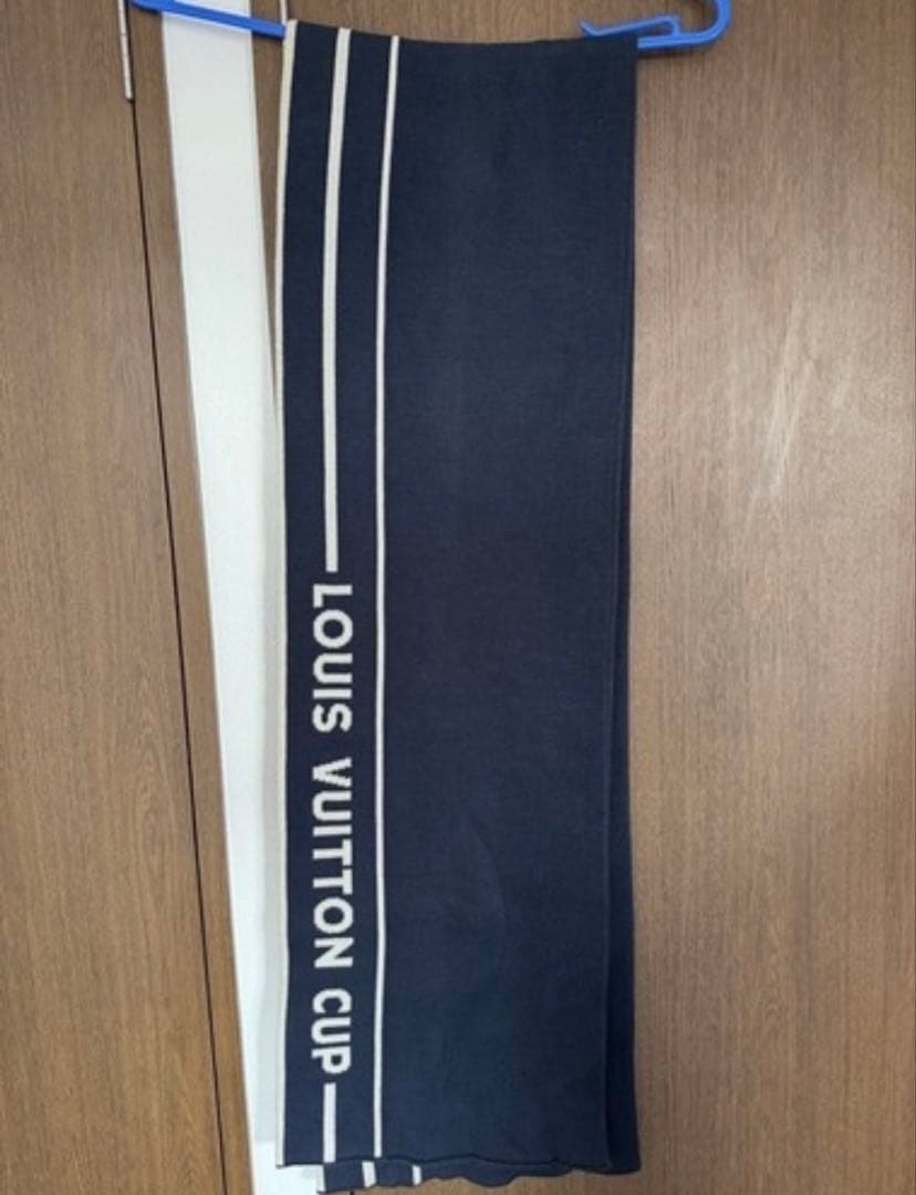 LOUIS VUITTON マフラー ネイビー