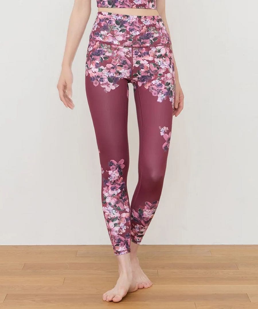 SUKALA フルオブフラワー セパレートタンク クロスブラトップ レギンス S