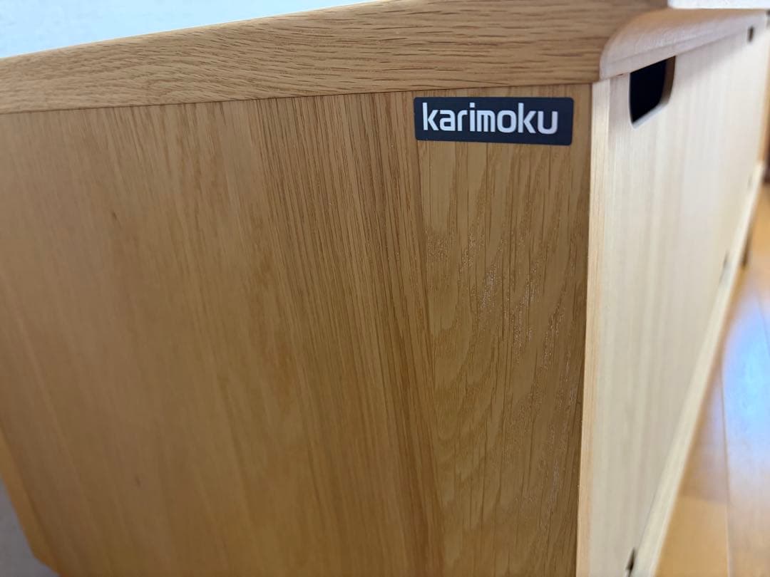 カリモク ピュアオーク材 TVボード 北欧モダンスタイル