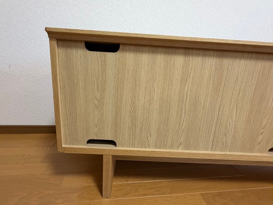 カリモク ピュアオーク材 TVボード 北欧モダンスタイル