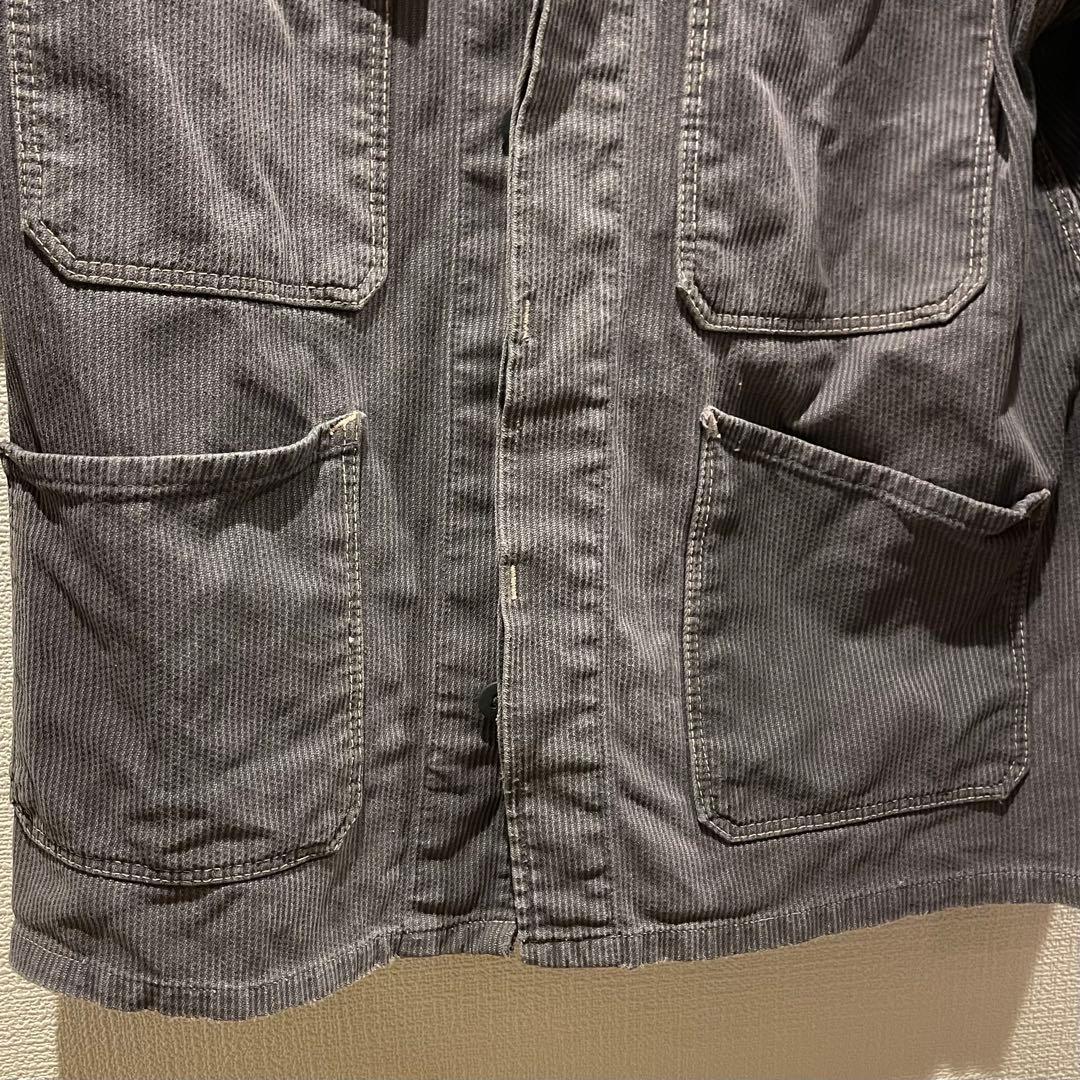 60s ユーロ ピケジャケット ワークジャケット フレンチ ヨーロッパ 古着