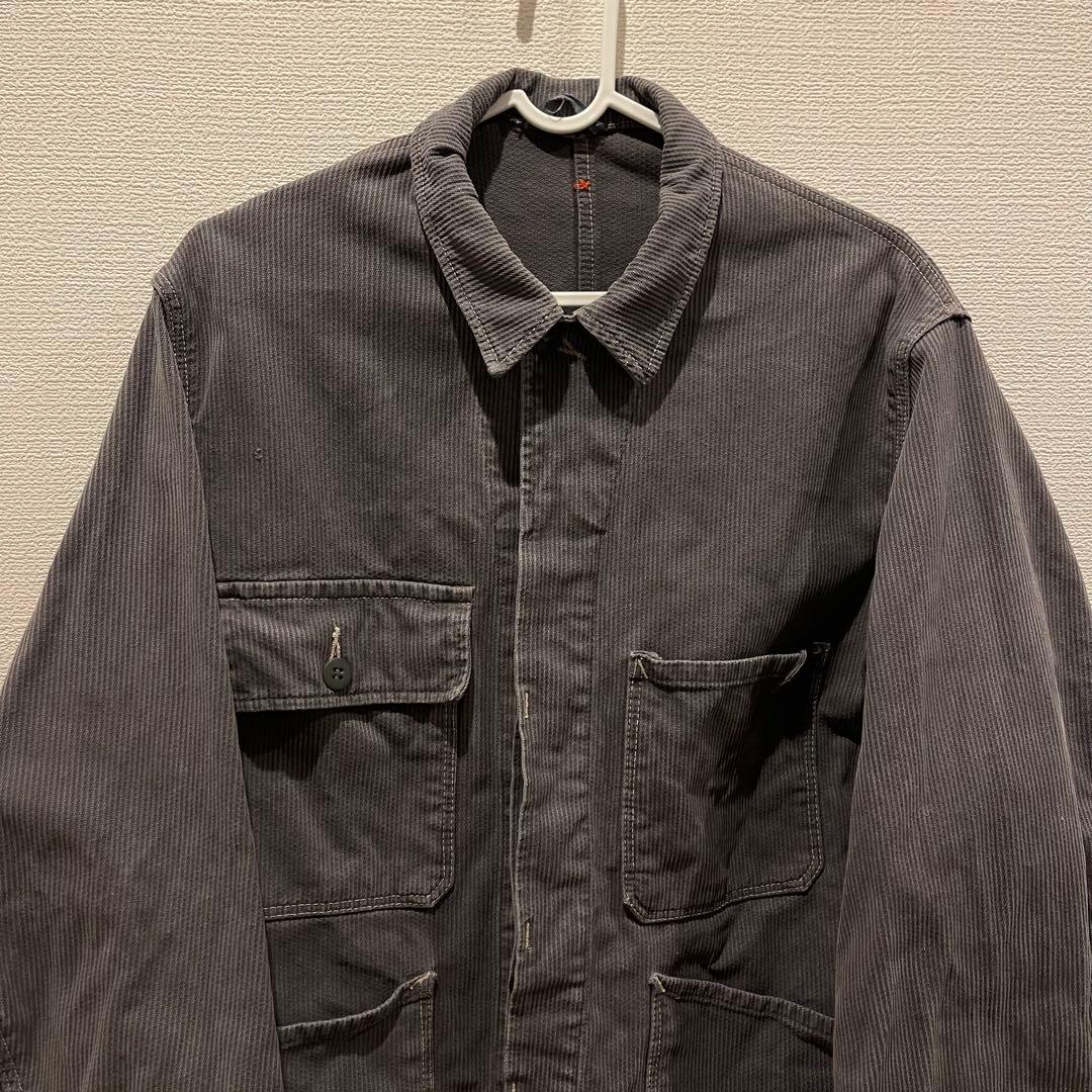 60s ユーロ ピケジャケット ワークジャケット フレンチ ヨーロッパ 古着