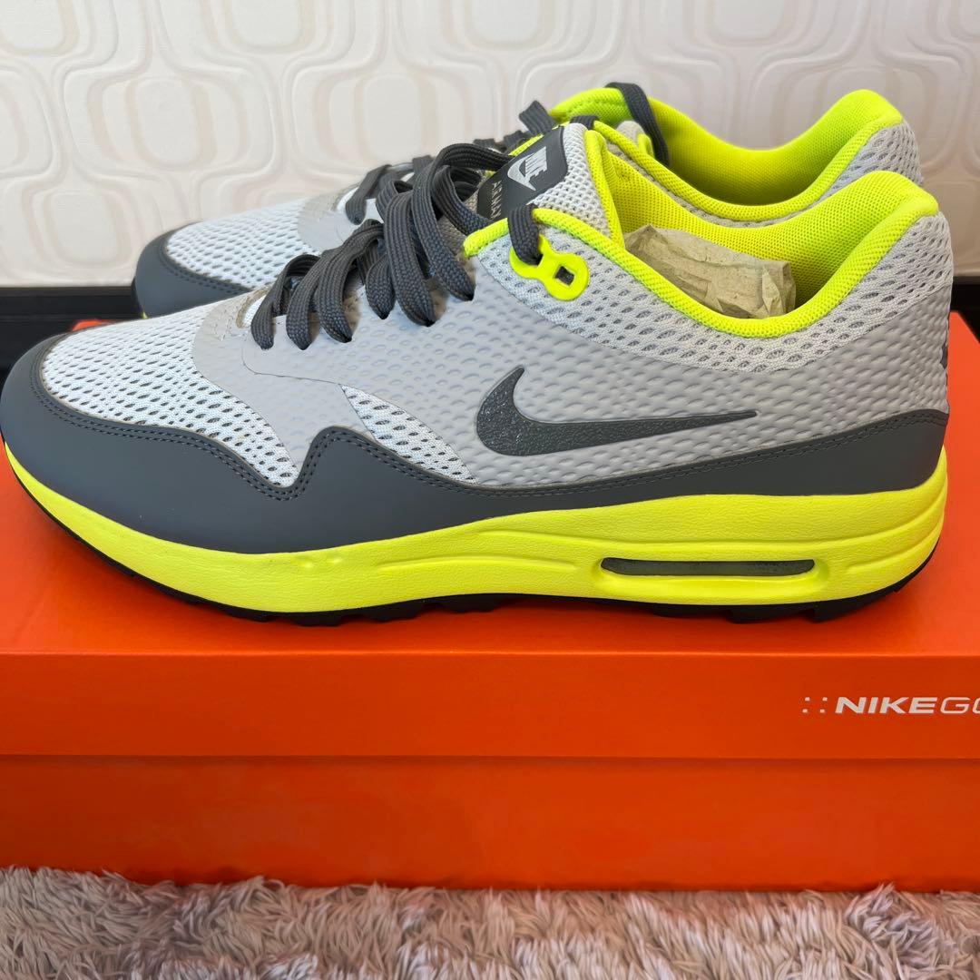 Nike Golf Air Max ゴルフシューズ グレー/イエロー