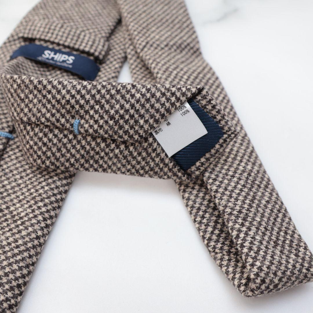 未使用 SHIPS ロロピアーナ ANA ネクタイ ポケットチーフ シップス