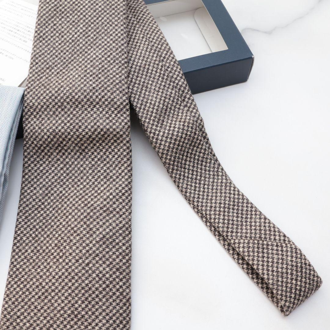 未使用 SHIPS ロロピアーナ ANA ネクタイ ポケットチーフ シップス