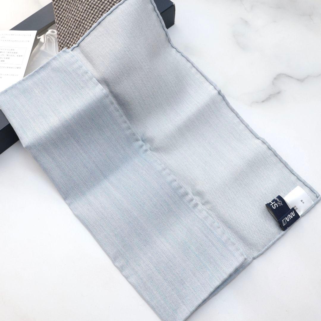 未使用 SHIPS ロロピアーナ ANA ネクタイ ポケットチーフ シップス