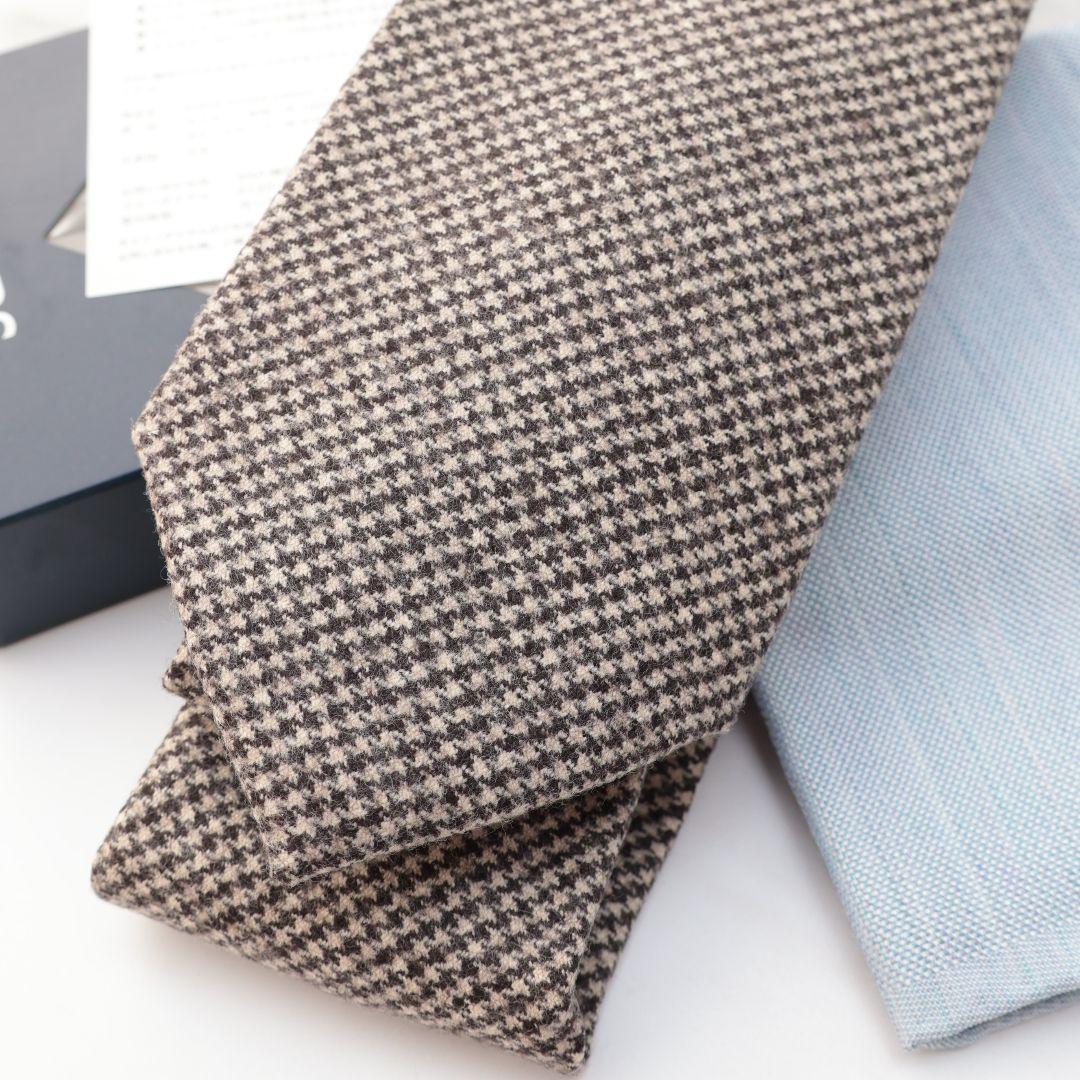 未使用 SHIPS ロロピアーナ ANA ネクタイ ポケットチーフ シップス