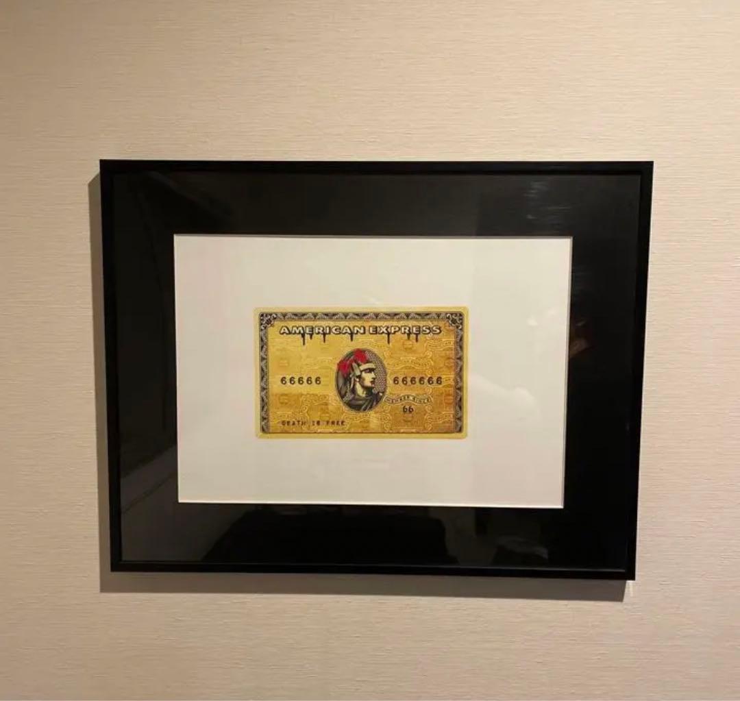 世界100枚限定 deathNYC スヌーピー&ルイヴィトンオマージュアート