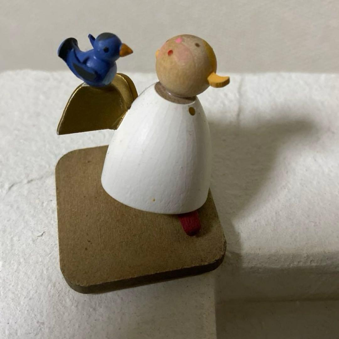 ギュンターライヒェル ドイツ製　守護天使　天使と青い鳥