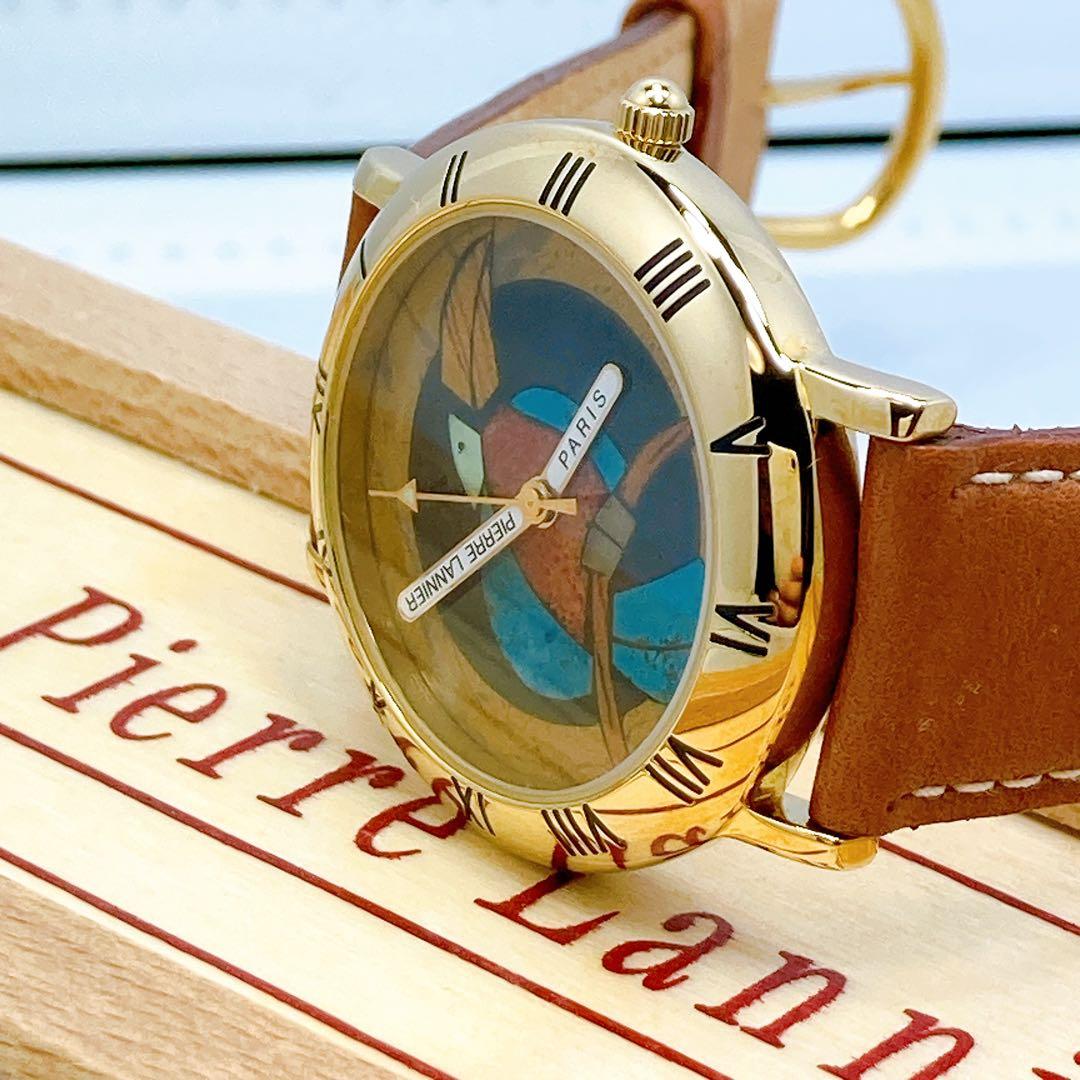 549 ピエールラニエ　オオハシドリ　世界限定　ラウンド　腕時計　希少