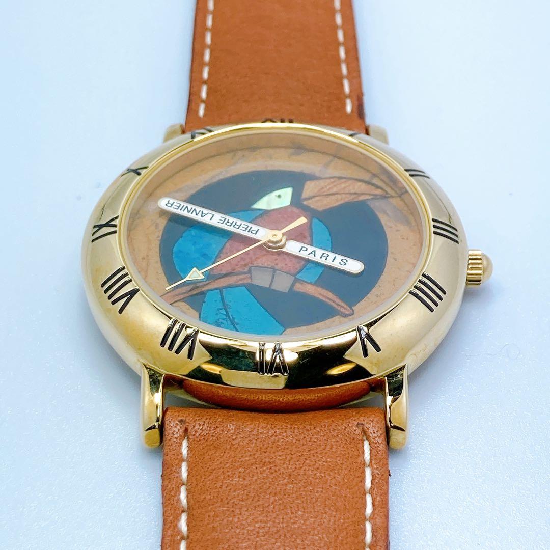 549 ピエールラニエ　オオハシドリ　世界限定　ラウンド　腕時計　希少