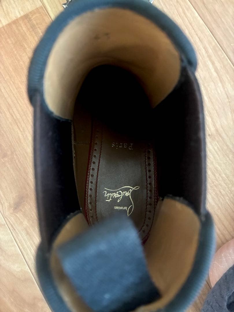 数回着用のみ　美品　Christian Louboutin チェルシーブーツ