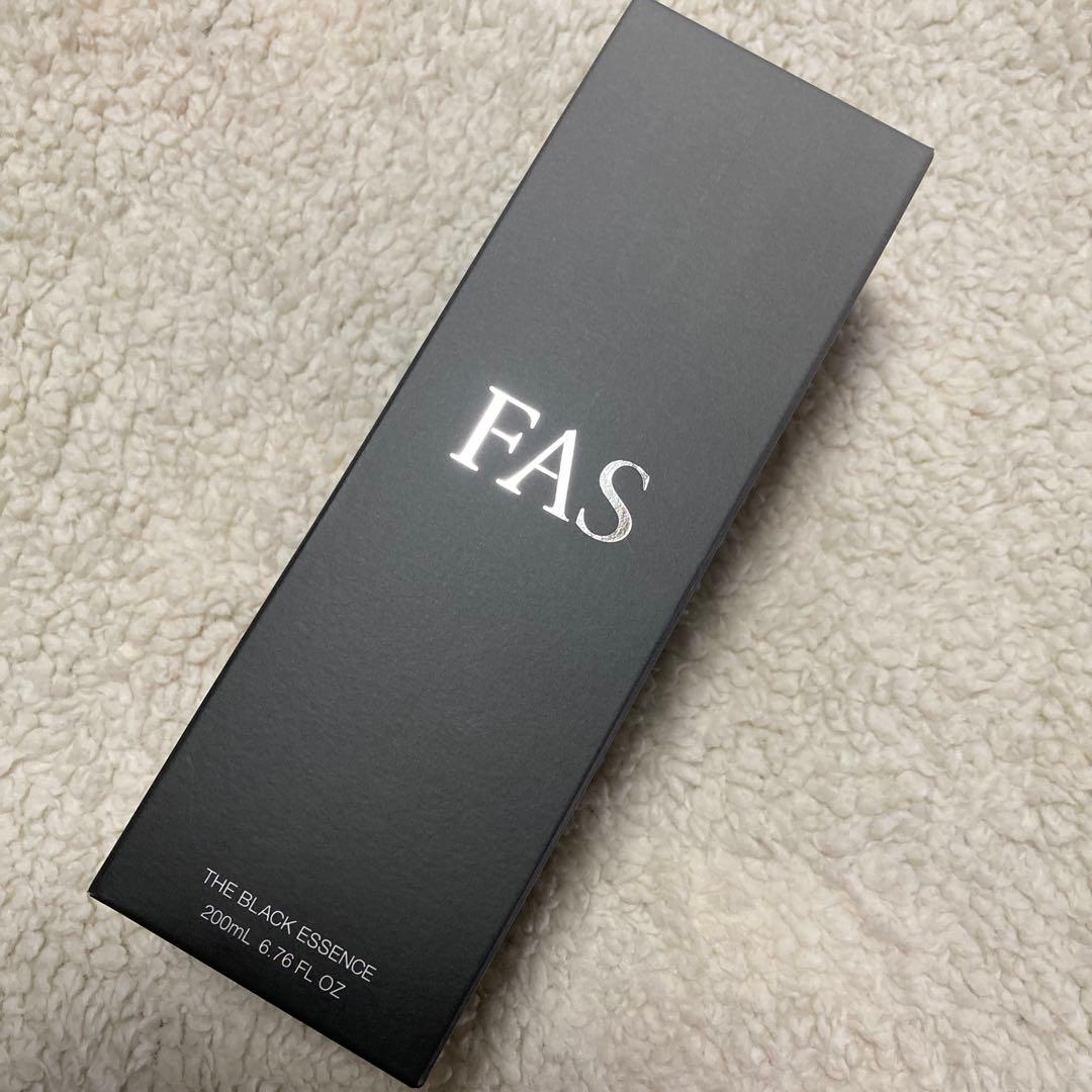 FAS ファス 化粧水 FAS ザ ブラック エッセンス 200ml