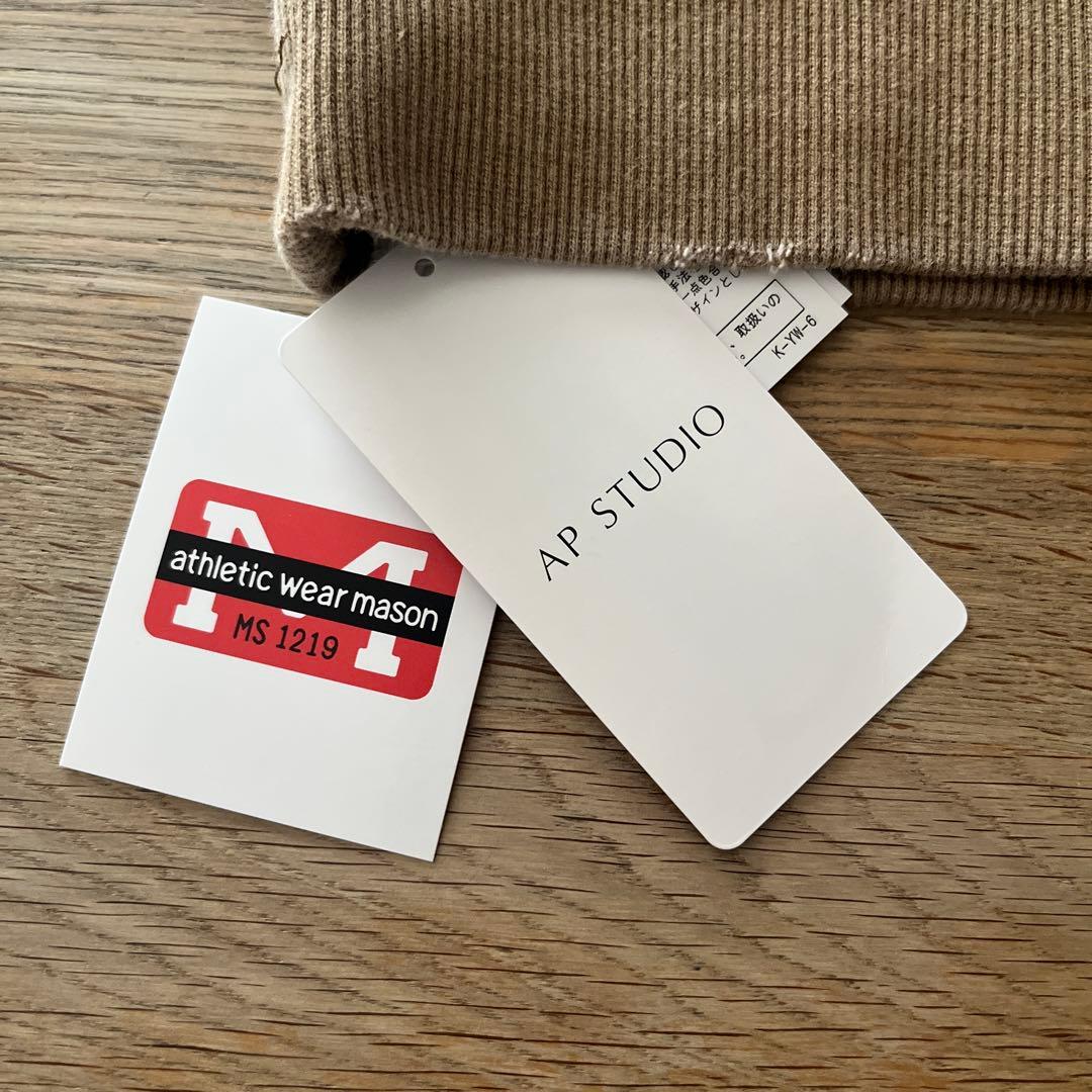APSTUDIO athletic wear mason 別注カレッジスウェット