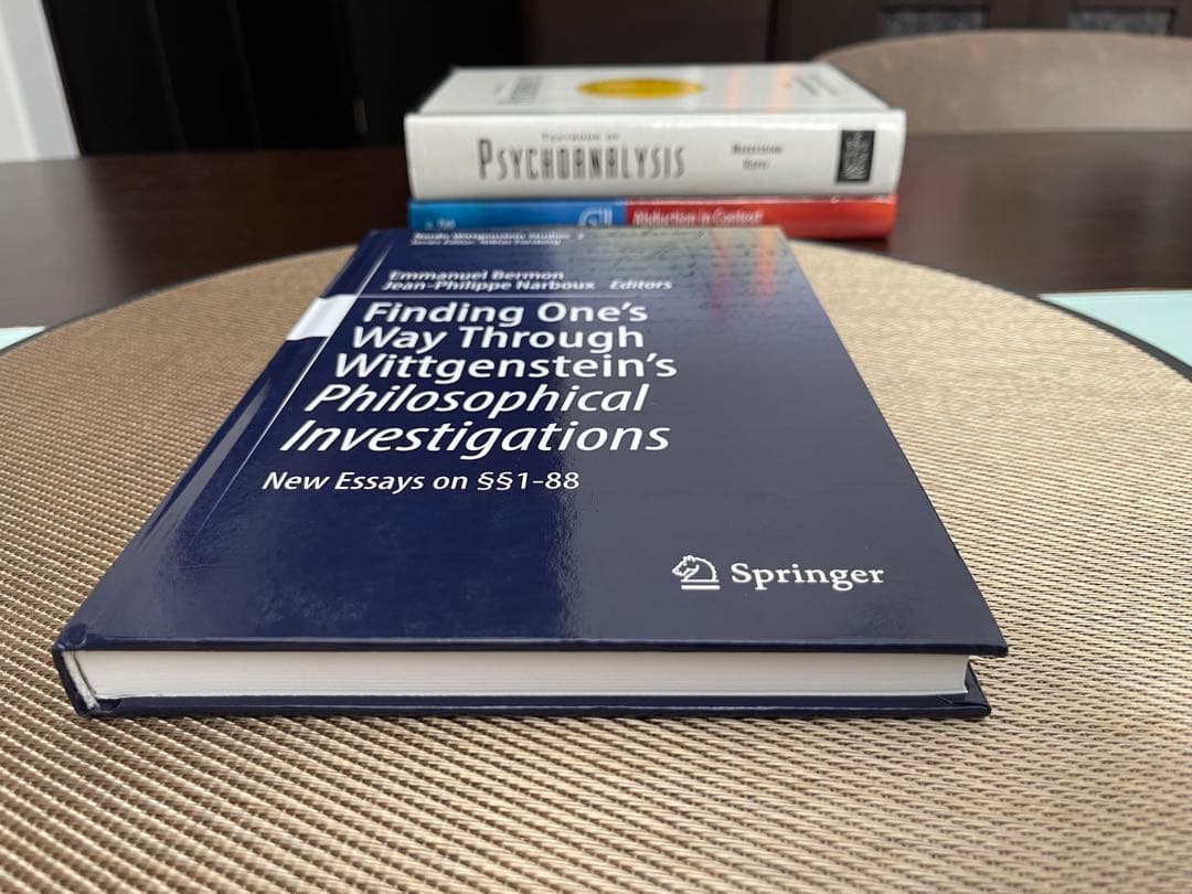 洋書 Finding One's Way Through Wittgenstein's