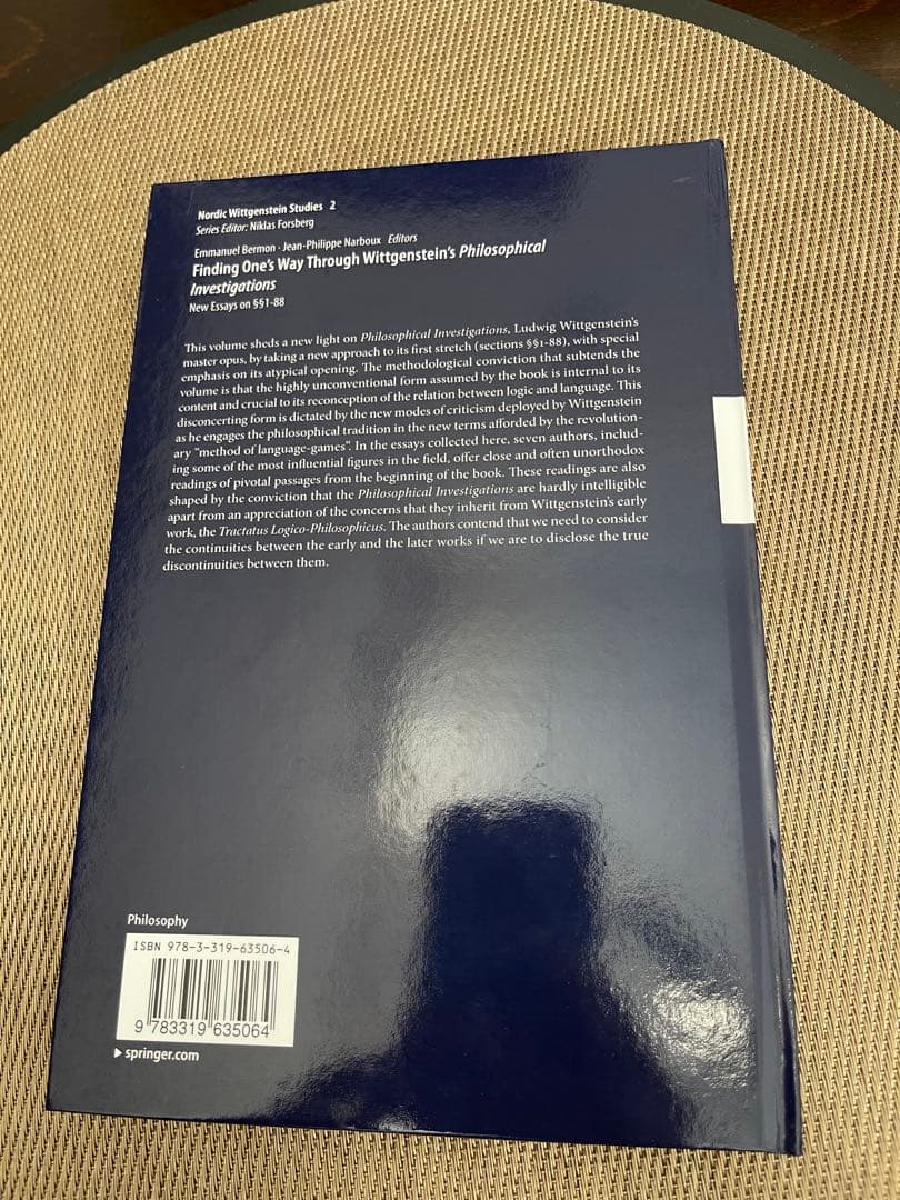 洋書 Finding One's Way Through Wittgenstein's