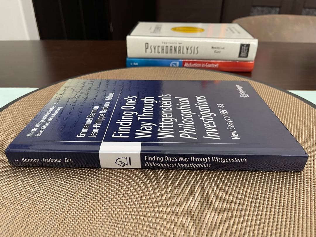 洋書 Finding One's Way Through Wittgenstein's