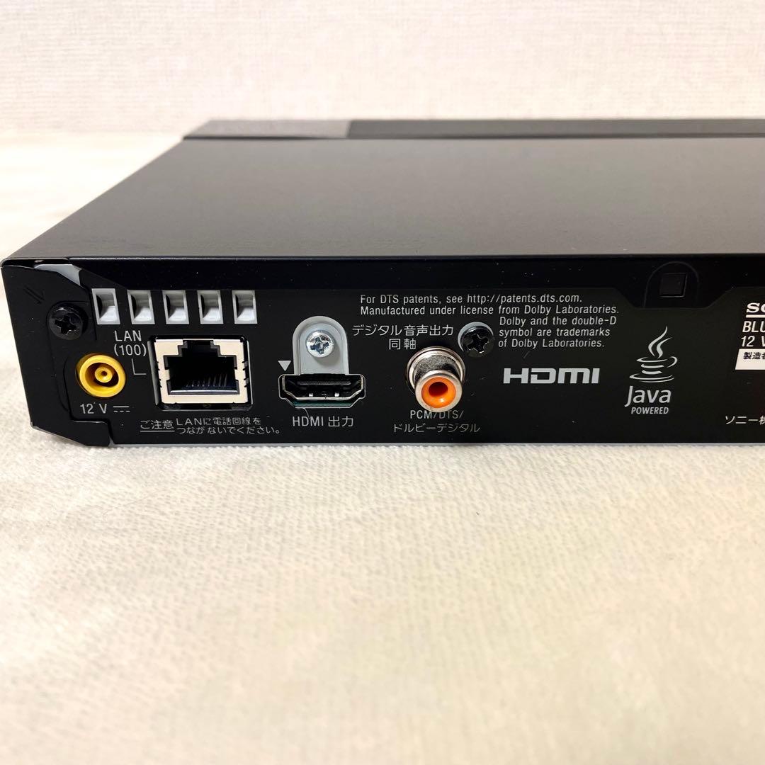 【極美品】ソニー（SONY） ブルーレイ/DVDプレーヤー BDP-S1500
