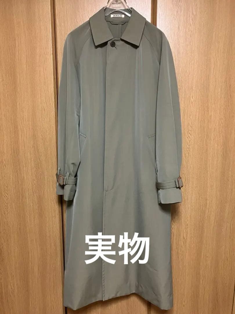 オーラリー　auralee wool ステンカラーコート