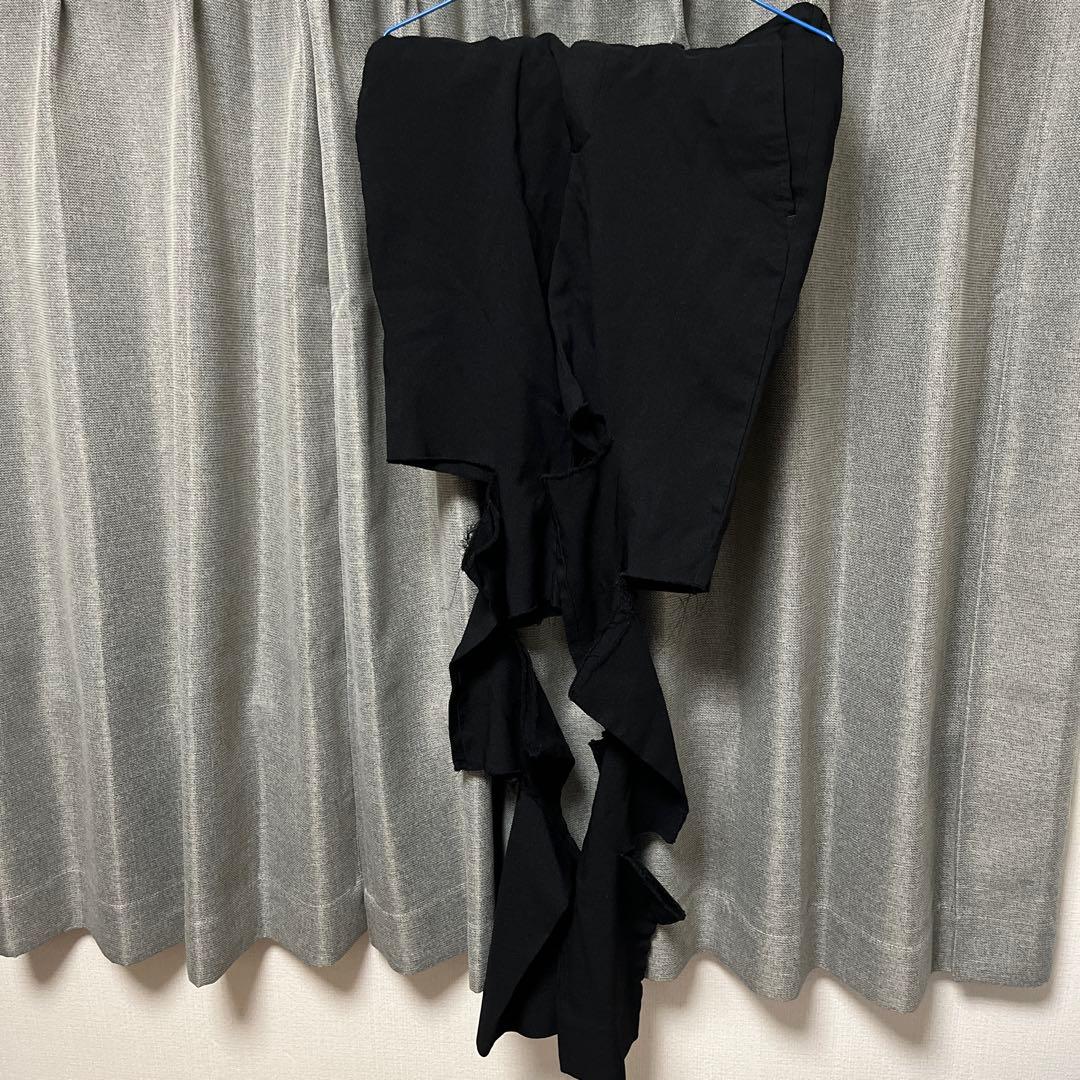 comme des garçon homme plus 切り裂き　スラックス