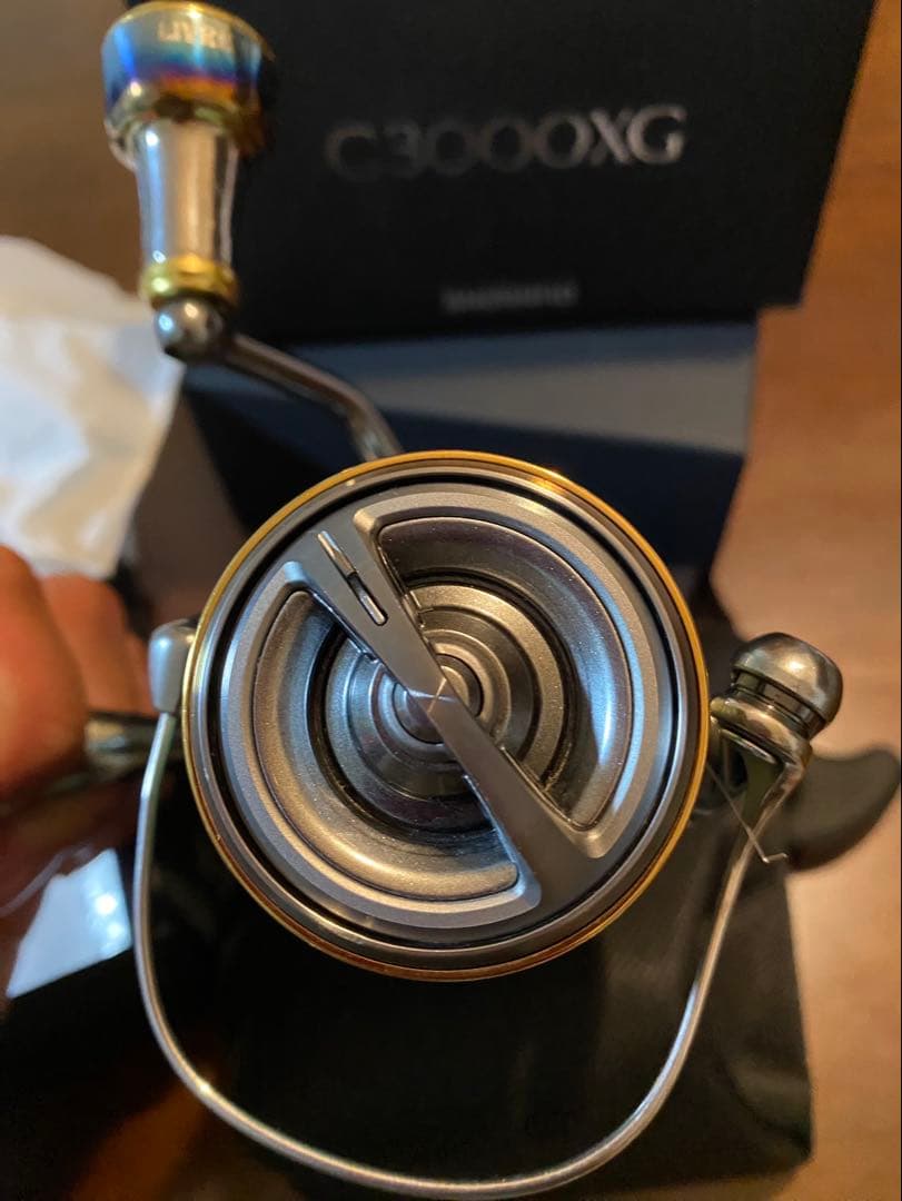 ステラC3000XG スピニングリール　リブレハンドル付き