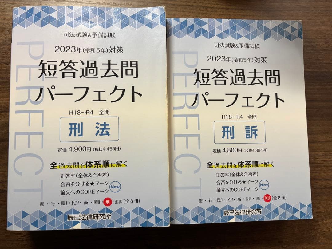 短答過去問パーフェクト 1-8巻セット 2023年版