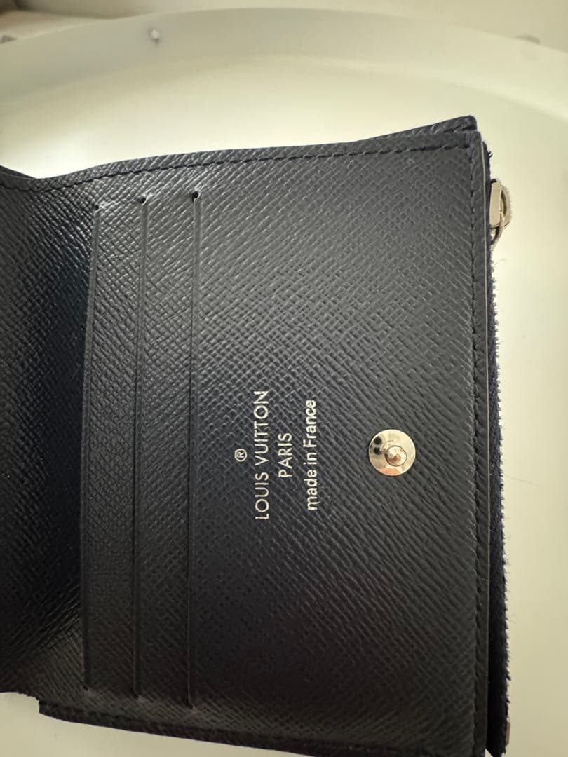 すーさん様分　ルイ・ヴィトン　二つ折財布　ダークネイビー