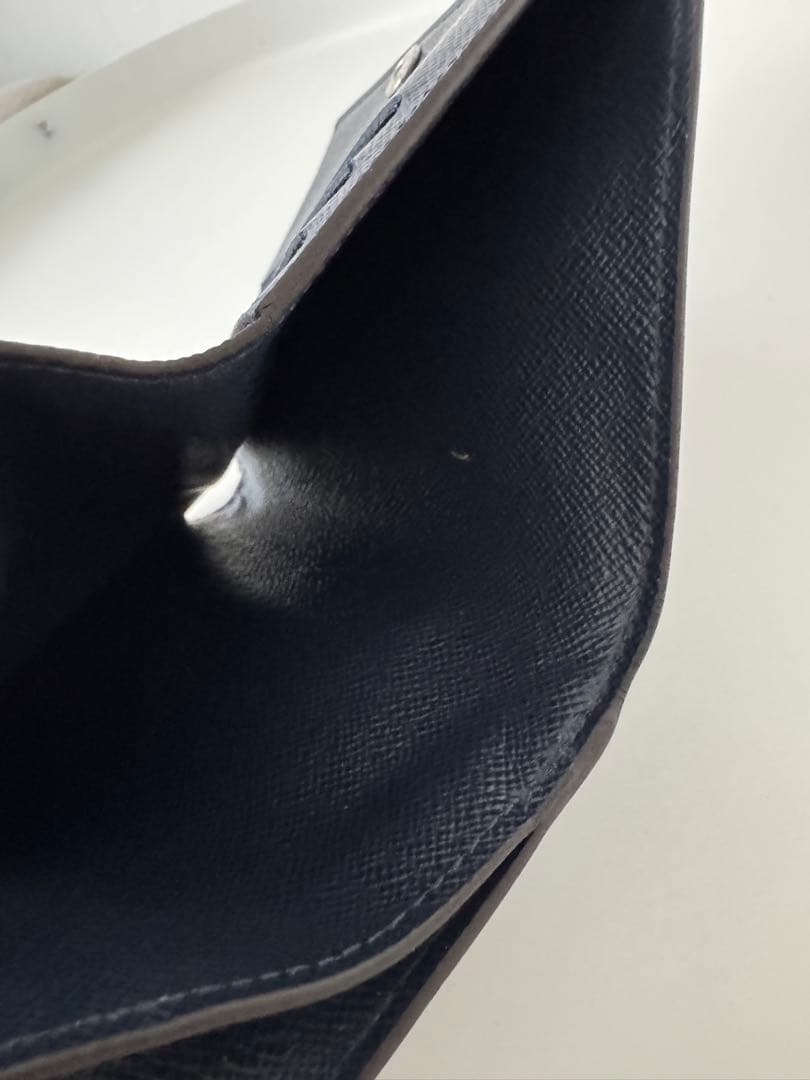 すーさん様分　ルイ・ヴィトン　二つ折財布　ダークネイビー