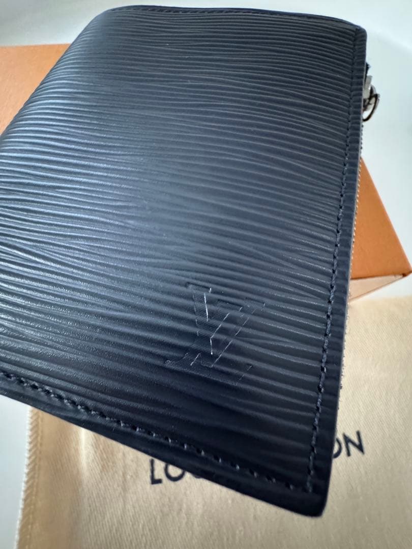 すーさん様分　ルイ・ヴィトン　二つ折財布　ダークネイビー