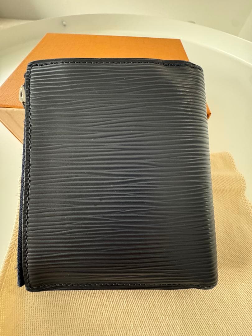 すーさん様分　ルイ・ヴィトン　二つ折財布　ダークネイビー