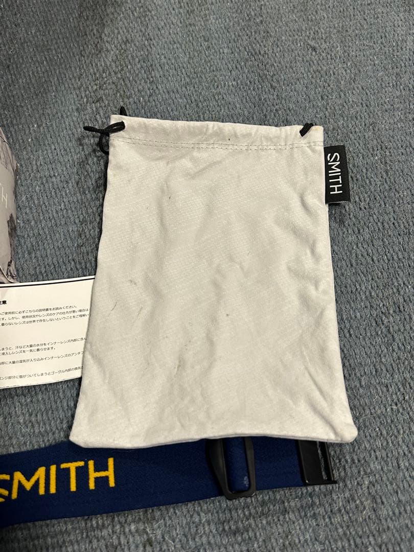 スノーボードゴーグル SMITH レンズ2枚入り
