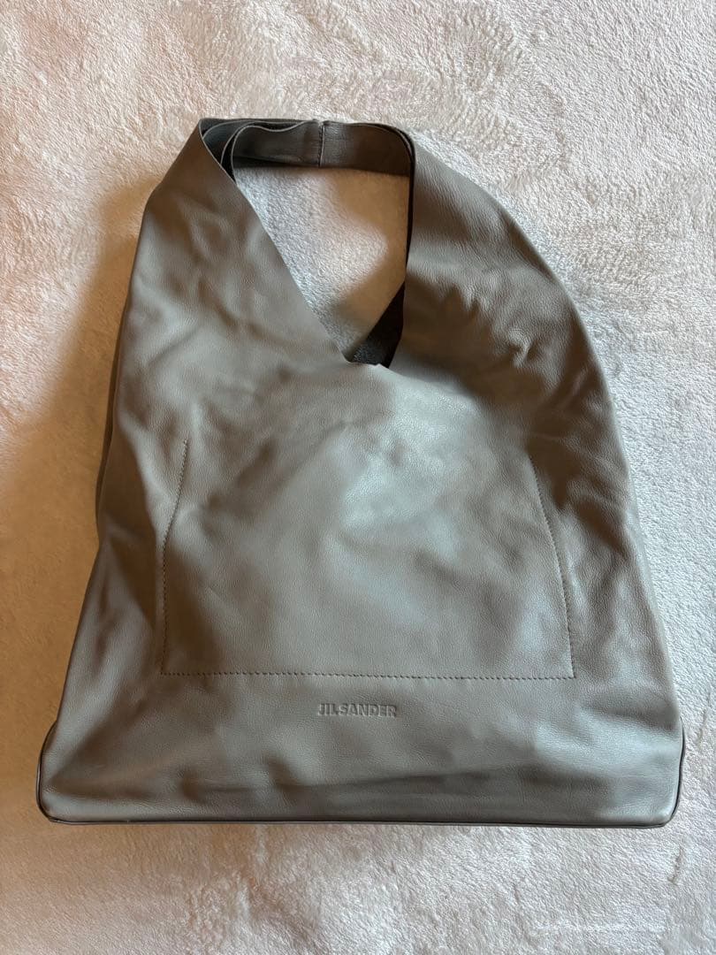 【ぽむ】JIL SANDER ジルサンダー　レザーバッグ