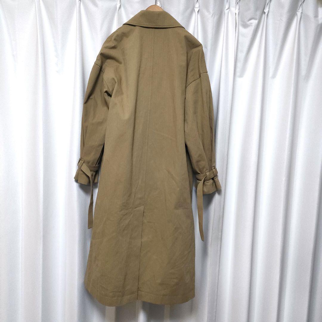 【美品】ETRE TOKYO ヘリンボーンオーバーサイズコート S